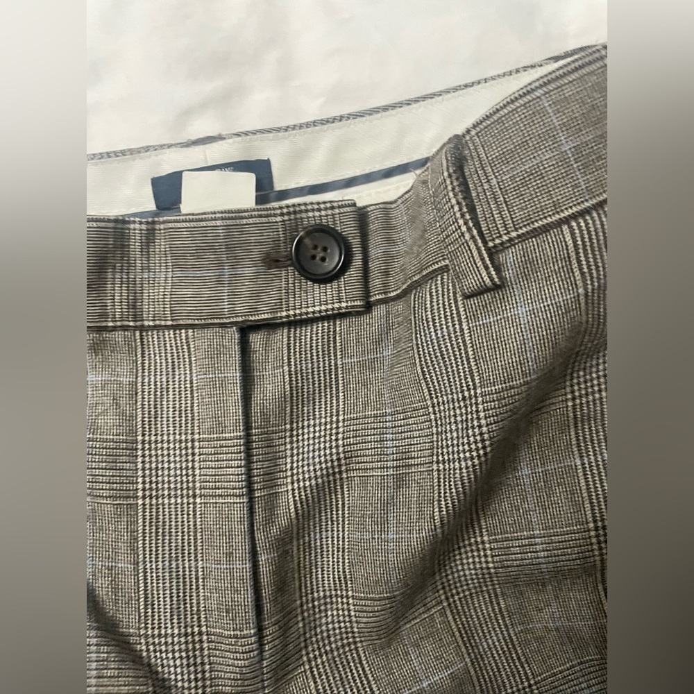 J Crew Italian Wool Herringbone Wide Leg Pants Trousers - Picture 8 of 16